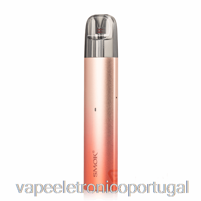 Vape Eletrônico Smok Solus 16w Pod Kit Ouro Vermelho